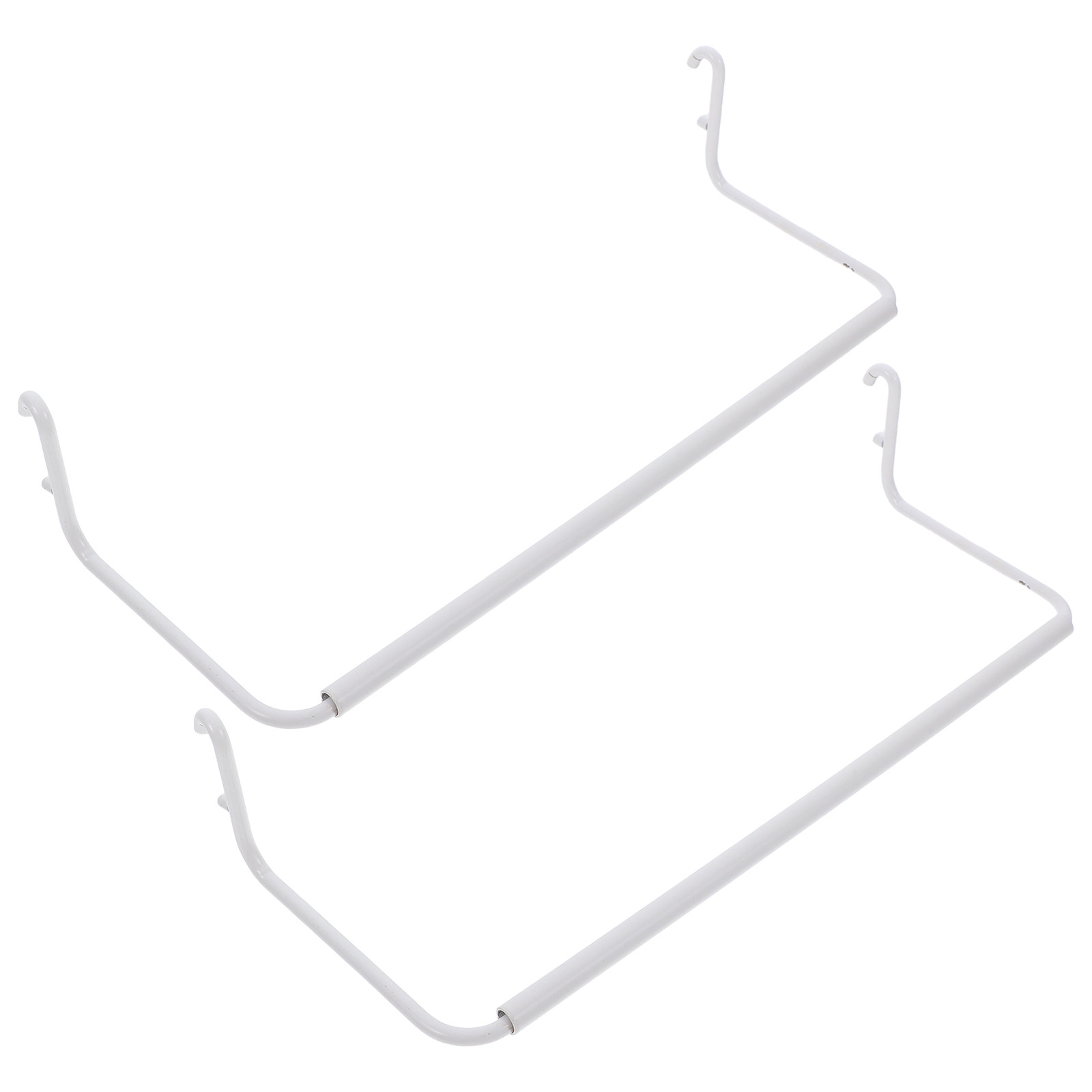 Home Bathroom Paper Towel Holder - 2Pcs Stainless Steel Pegboard Paper Towel