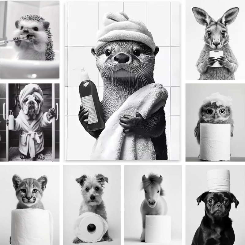 Animal Bathroom Toilet Paper C - Home Bathroom Pictures review and price