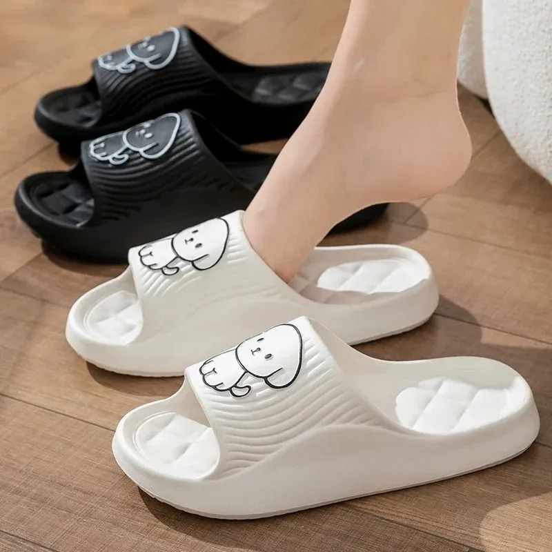Cute Carton Slippers Bathroom  - Home Bathroom Size review and price