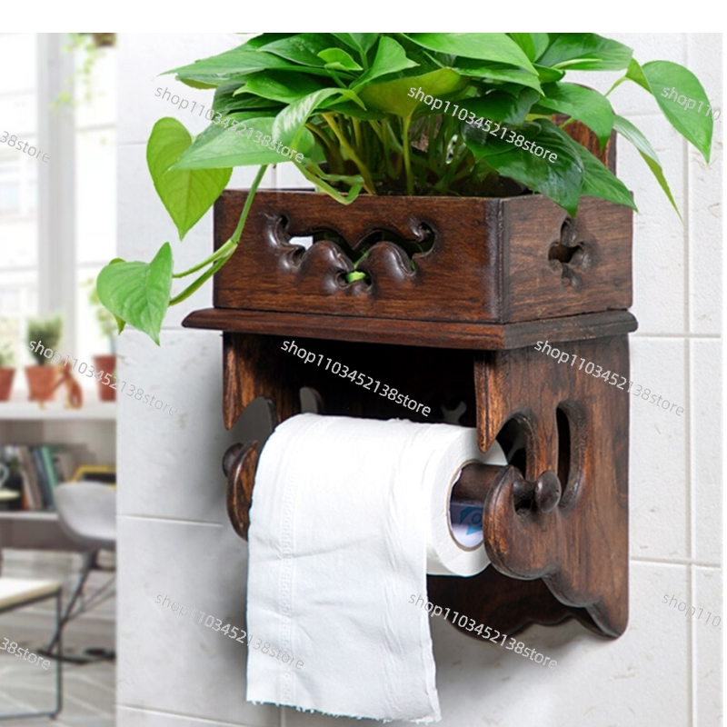 Wooden Paper Towel Holder Toil - Home Bathroom Paper Towel Holder review and price