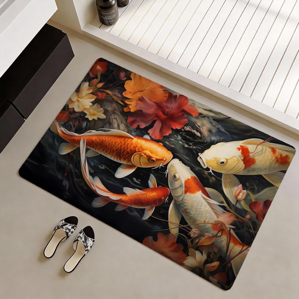 Koi fish that bring you good l - Home Goods Bathroom Decor review and price