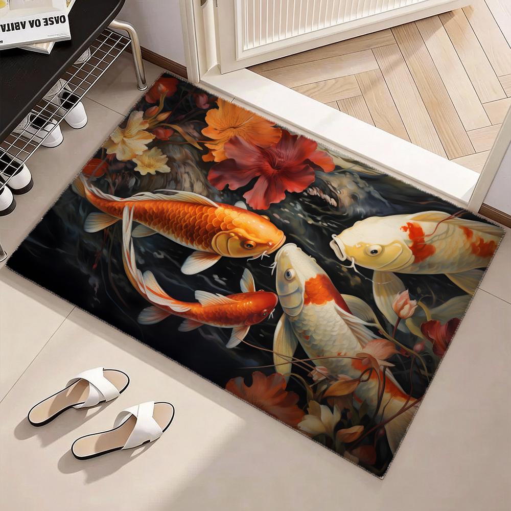 Koi fish that bring you good l - Home Goods Bathroom Decor review and price