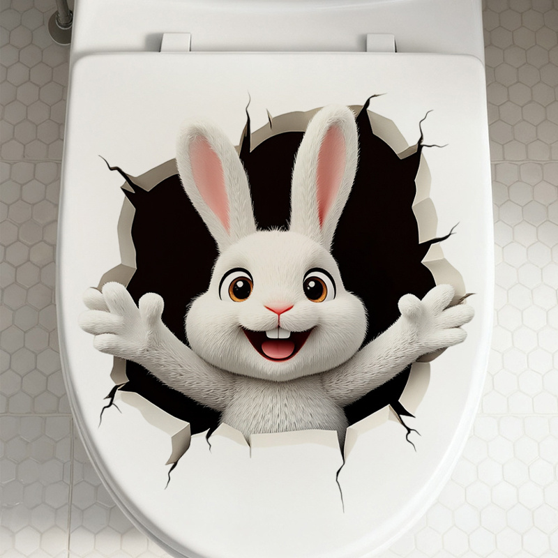 2D Flat 1-Piece Fun Animal-The - Home Bathroom Tiles Design review and price