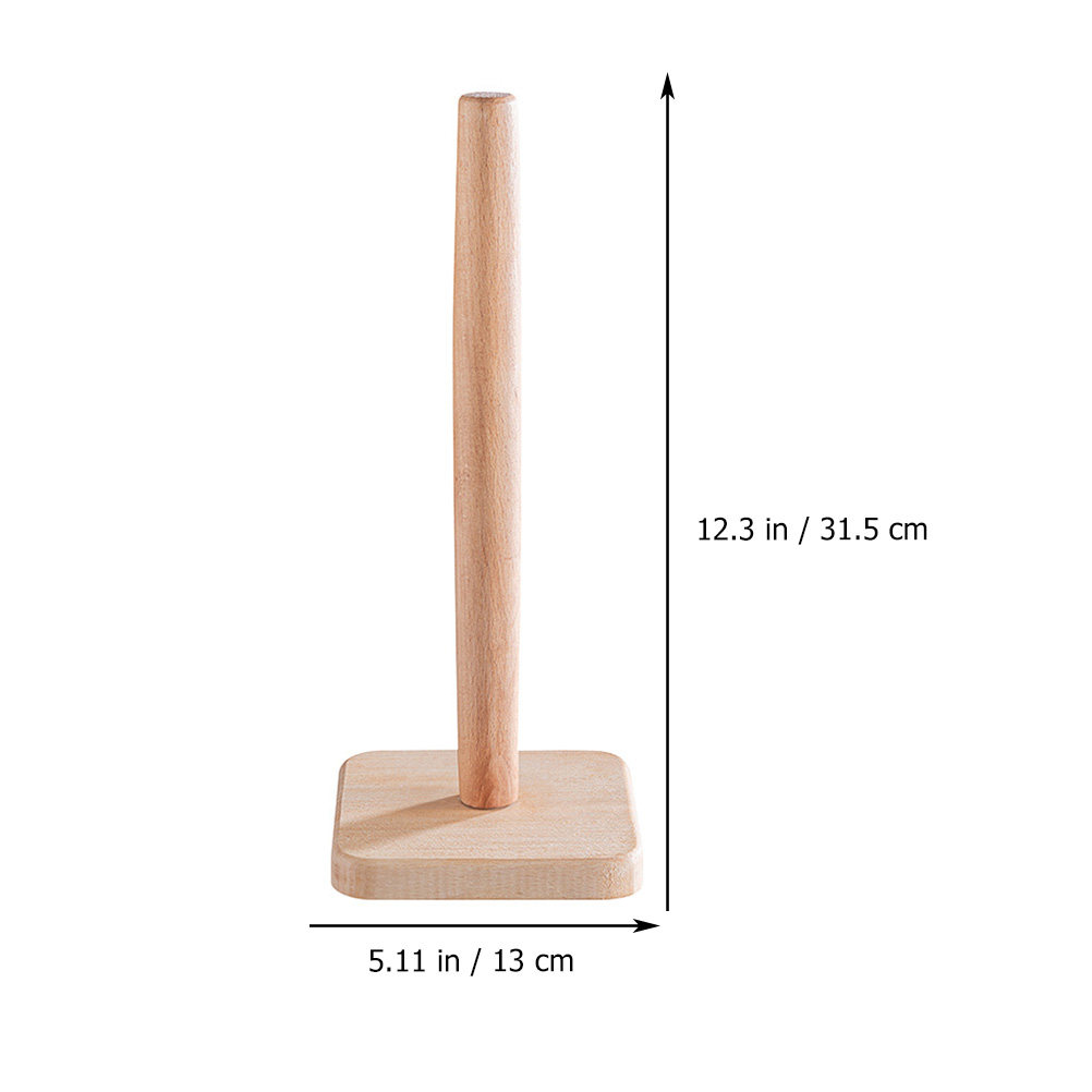 Wood Paper Towel Holder Sturdy - Home Bathroom Paper Towel Holder review and price