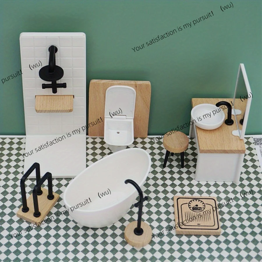 Bathroom scene model, simulate - Home Bathroom Scene review and price