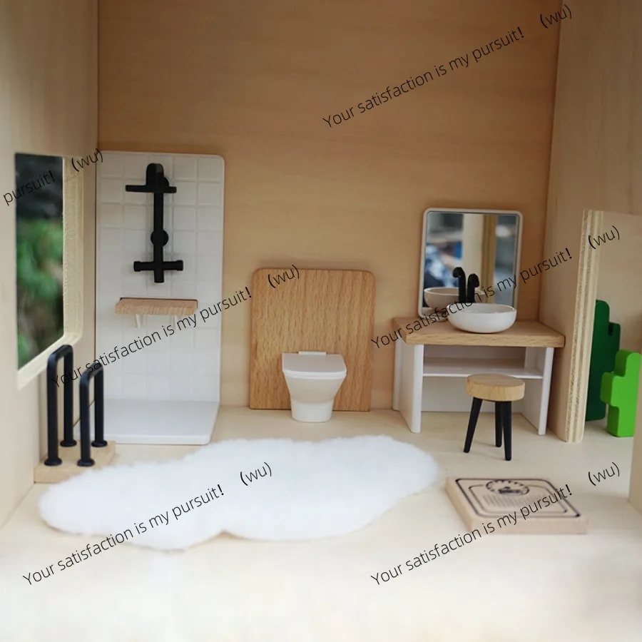 Bathroom scene model, simulate - Home Bathroom Scene review and price