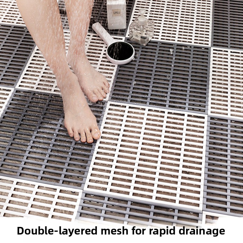 Interlocking Bathroom Mat Non- - Home Bathroom Tiles Design review and price