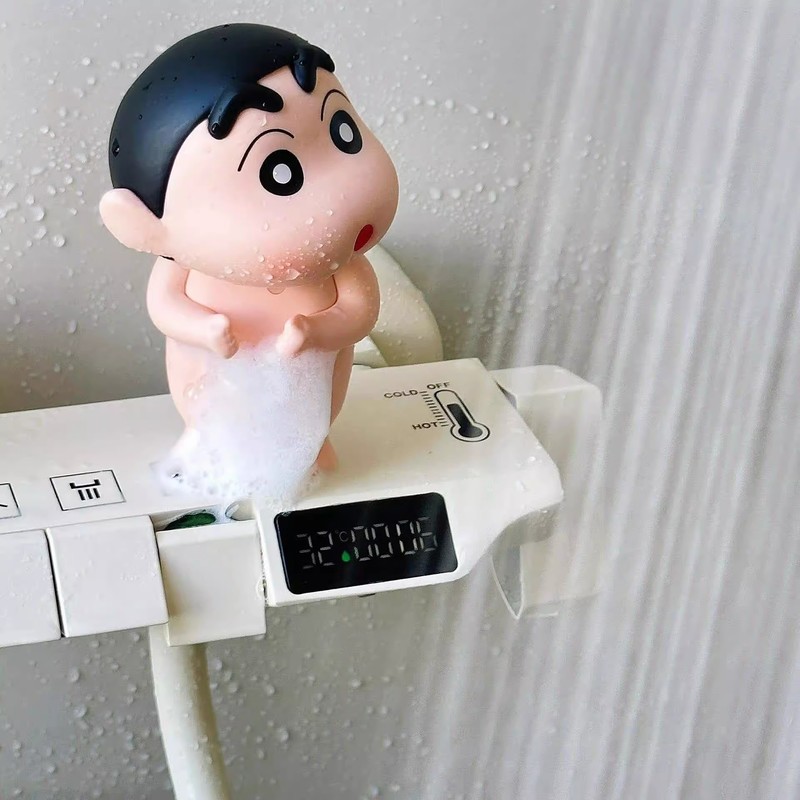 Bathing Crayon Shin Chan Cute  - Home Goods Bathroom Decor review and price