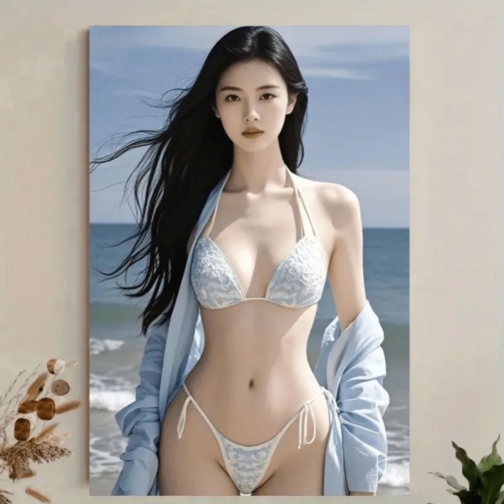 Beach Wall Art for Living Room - Home Bathroom Scene review and price