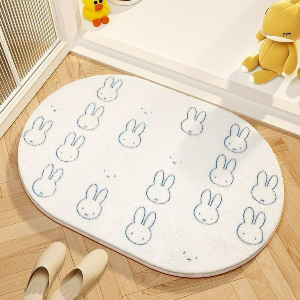 Miffy Cartoon Floor Mat Soft I - Home Goods Bathroom Decor review and price