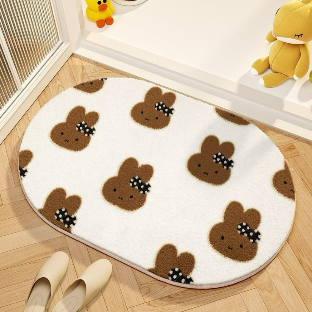 Miffy Cartoon Floor Mat Soft I - Home Goods Bathroom Decor review and price