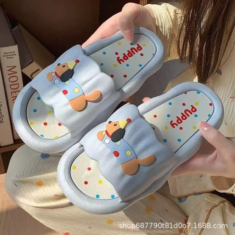 Cartoon Hot Dog Slippers for W - Home Bathroom Size review and price