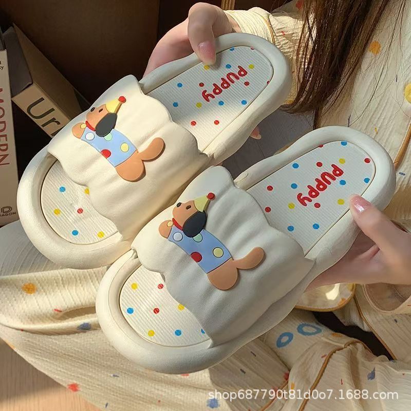 Cartoon Hot Dog Slippers for W - Home Bathroom Size review and price