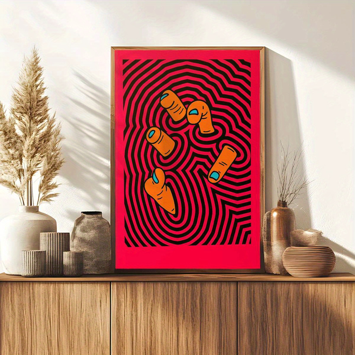 Modern Abstract Finger Art Pos - Home Bathroom Pictures review and price