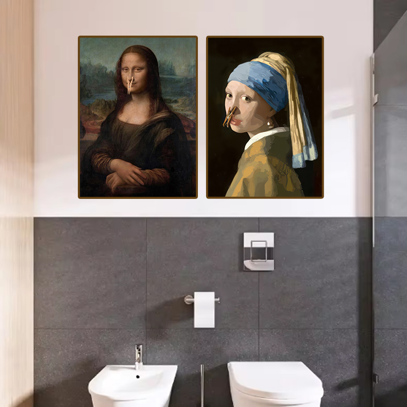 1pc Funny Abstract Bathroom To - Home Bathroom Pictures review and price