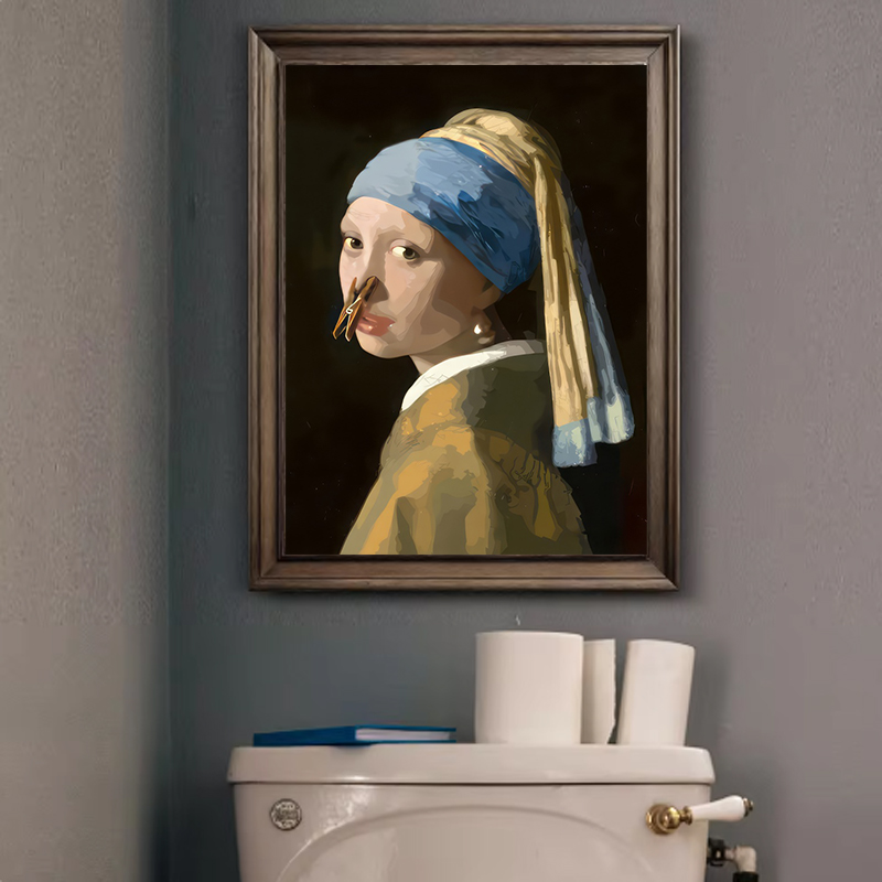 1pc Funny Abstract Bathroom To - Home Bathroom Pictures review and price