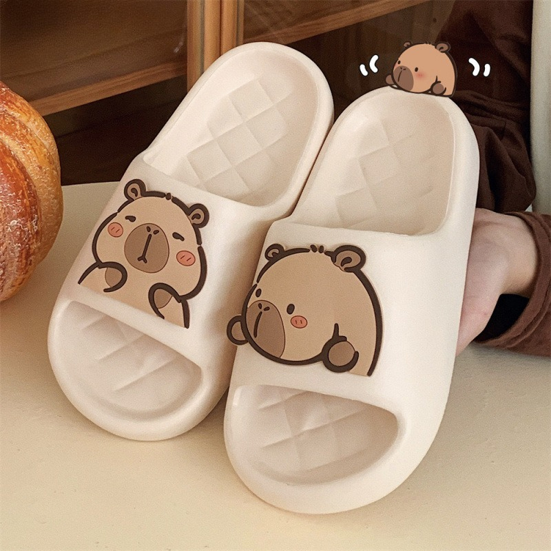 Women Slippers Cute Capybara H - Home Bathroom Size review and price