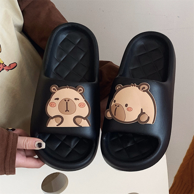 Women Slippers Cute Capybara H - Home Bathroom Size review and price