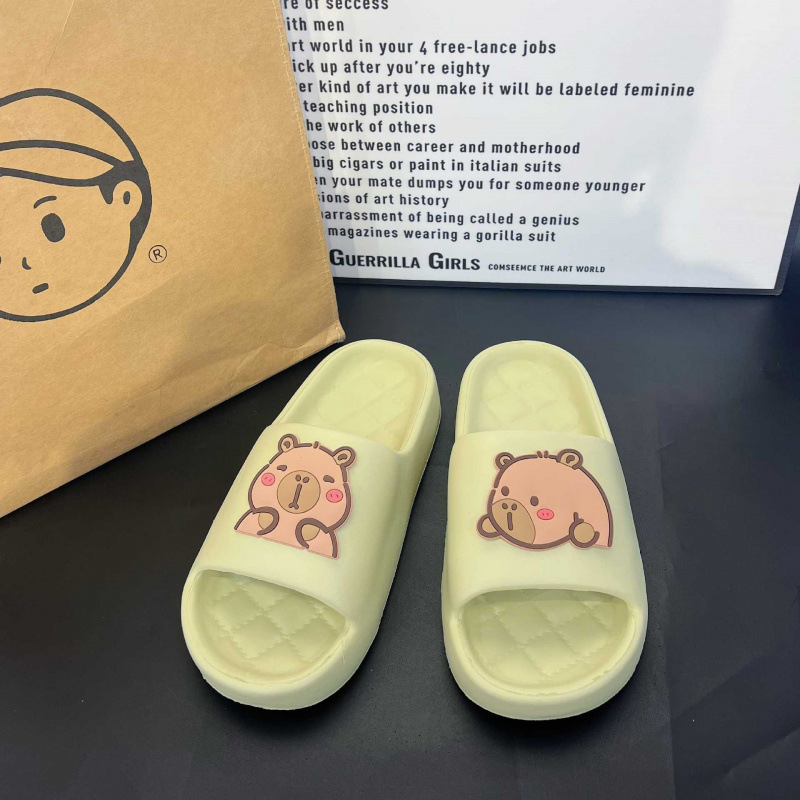 Women Slippers Cute Capybara H - Home Bathroom Size review and price