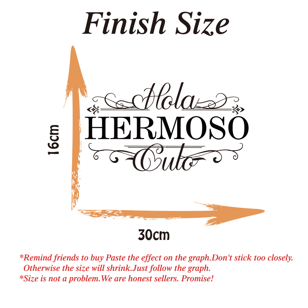 Spanish Funny Hola Heromoso To - Home Bathroom Tiles review and price