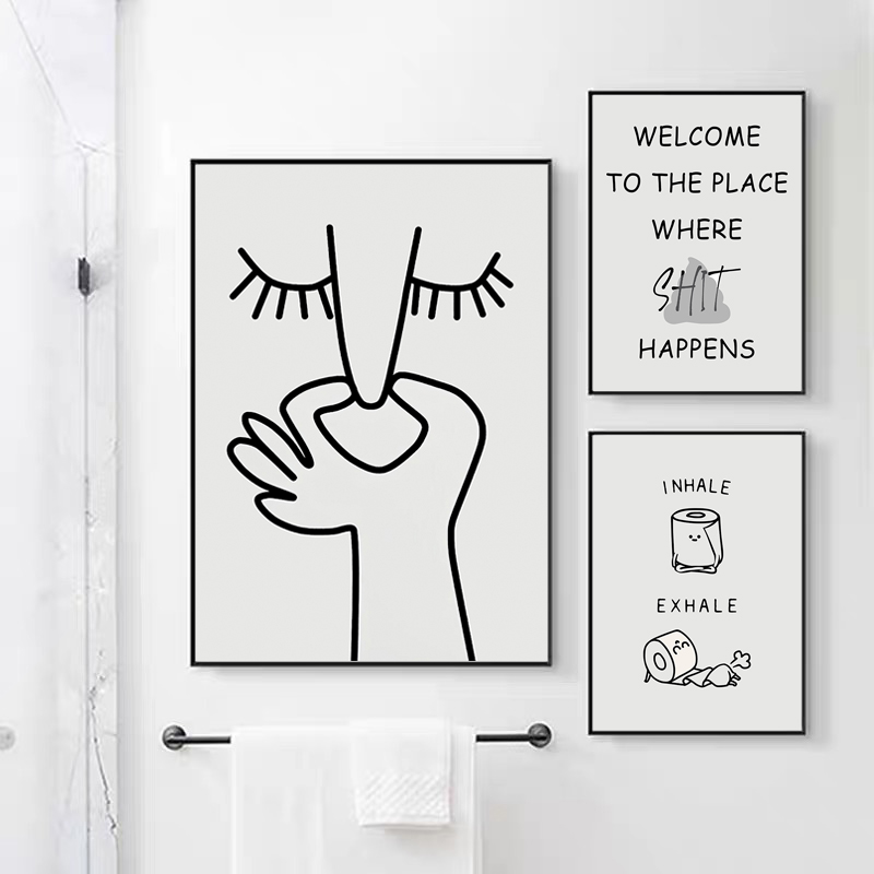 Abstract Humour Bad Smell Funn - Home Bathroom Pictures review and price