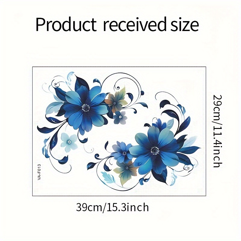 2D Flat 1Pc Rural Pastoral Flo - Home Bathroom Tiles Design review and price