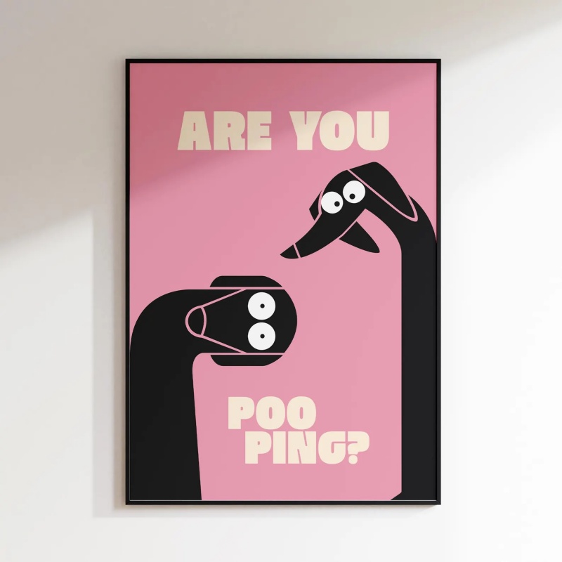 Funny Dog Bathroom Frameless C - Home Bathroom Pictures review and price