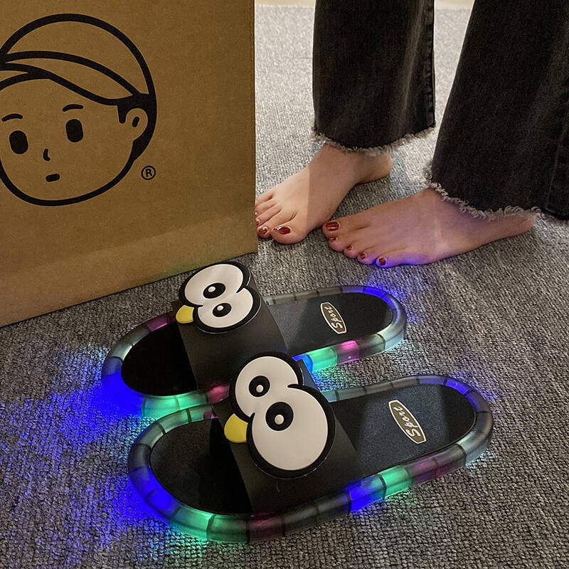 Funny Big Eyes Luminous Slide  - Home Outdoor Bathroom review and price
