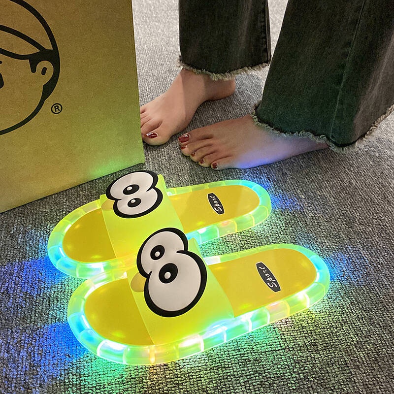 Funny Big Eyes Luminous Slide  - Home Outdoor Bathroom review and price