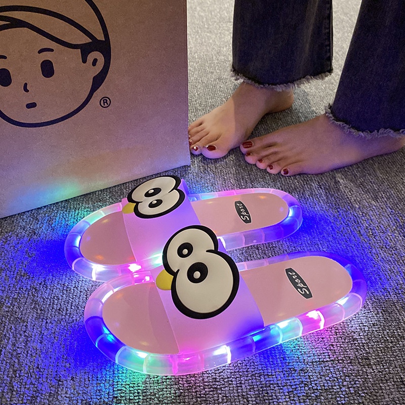 Funny Big Eyes Luminous Slide  - Home Outdoor Bathroom review and price