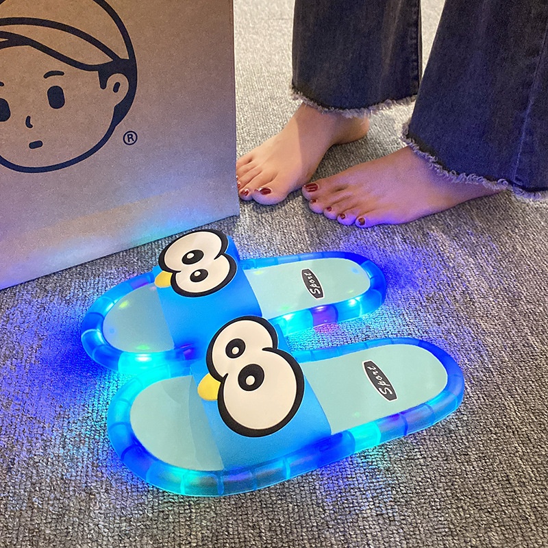 Funny Big Eyes Luminous Slide  - Home Outdoor Bathroom review and price
