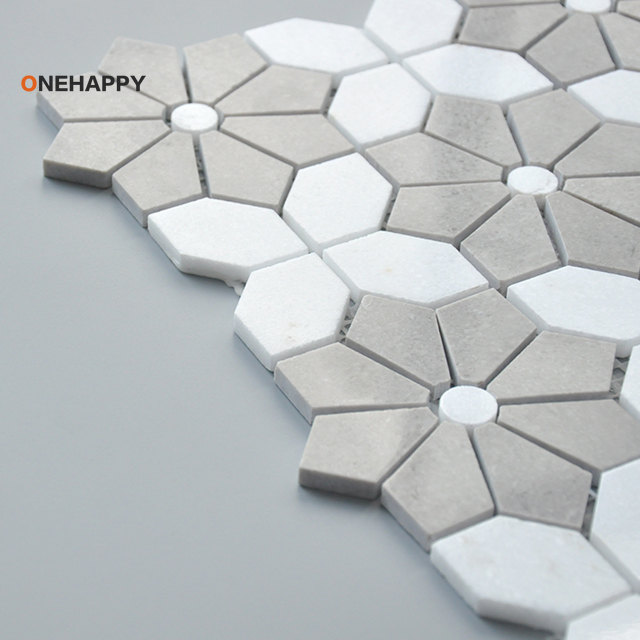 Mosaic Marble Tile for Kitchen - Home Bathroom Tiles Design review and price