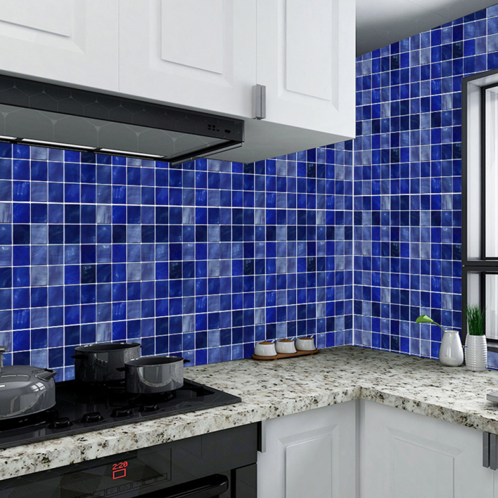 Retro Mosaic Tile Stickers Sel - Home Bathroom Tiles Design review and price
