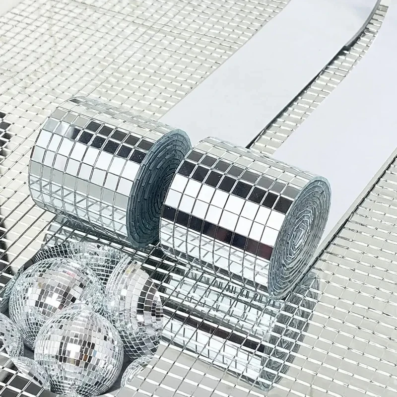 Self-Adhesive Real Glass Mini  - Home Bathroom Tiles review and price