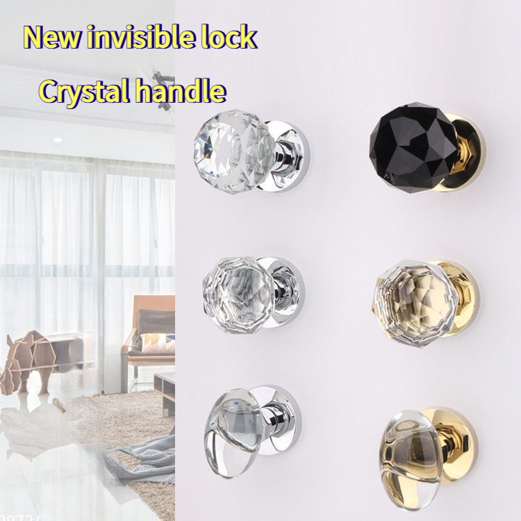 Crystal Glass Spherical Lock B - Home Hardware Bathroom Accessories review and price