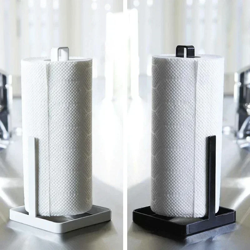 Kitchen Metal Roll Paper Holde - Home Bathroom Paper Towel Holder review and price
