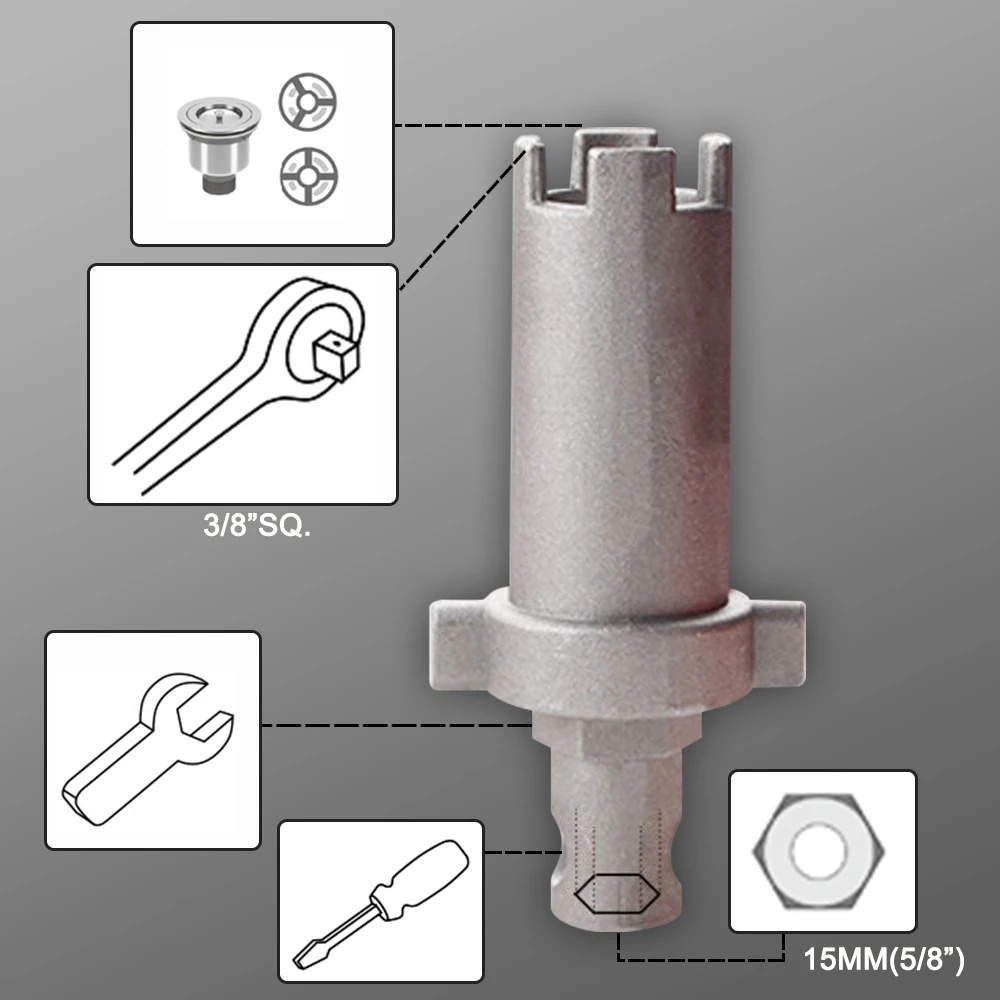 TINSOL Sink Faucet Wrench Anti - Home Bathroom Water Heater review and price